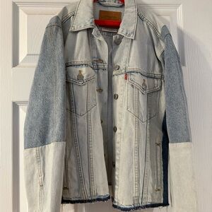 Levi's Light and Dark Blue Denim Jacket